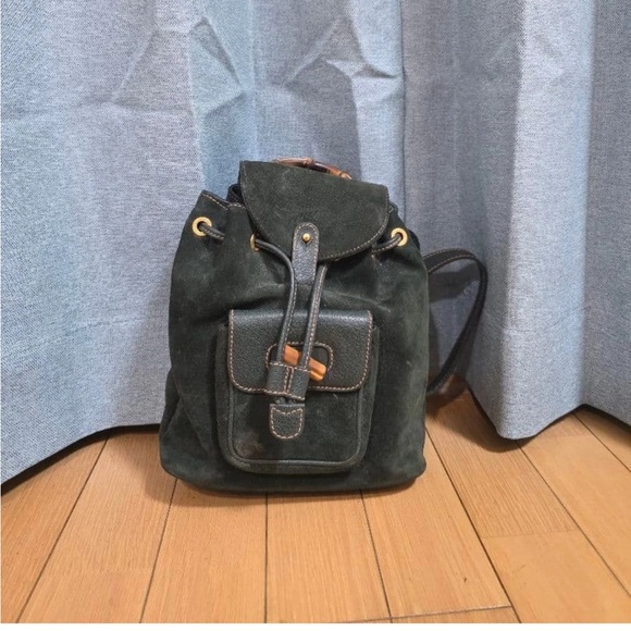 Gucci Dark Green Backpack main image 4